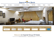 Tablet Screenshot of imperialhotels.co.ug